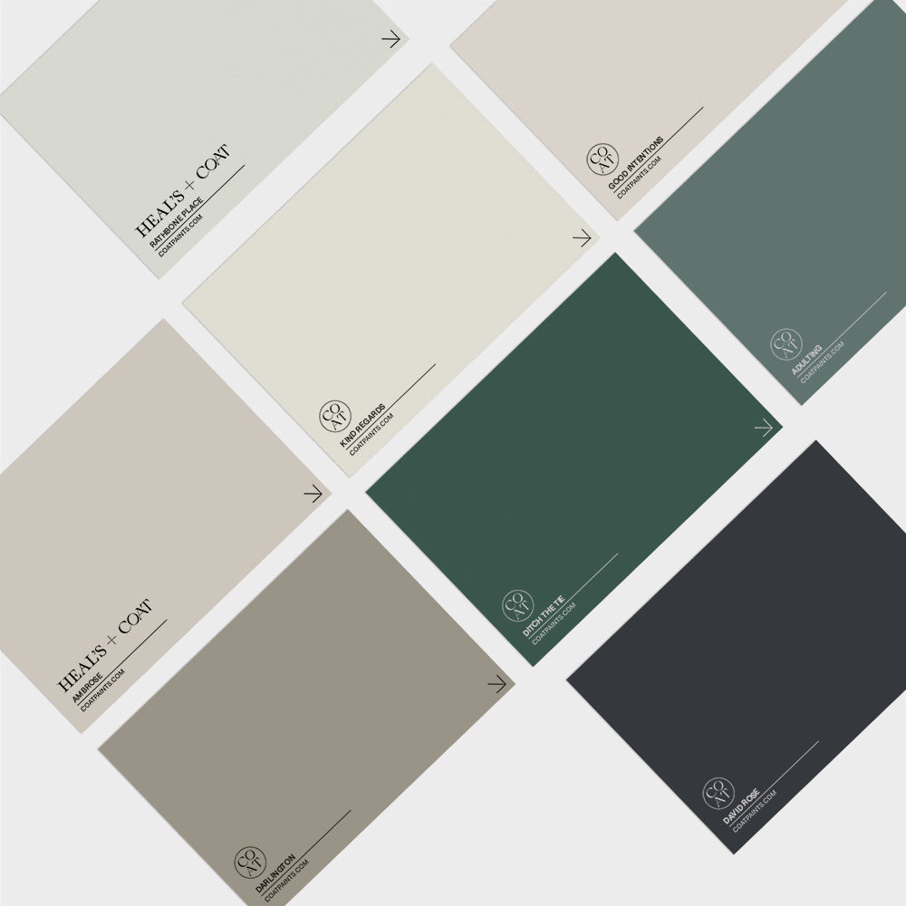 Peinture écologique premium - Pack d'échantillons (Adulting) – COAT Paints