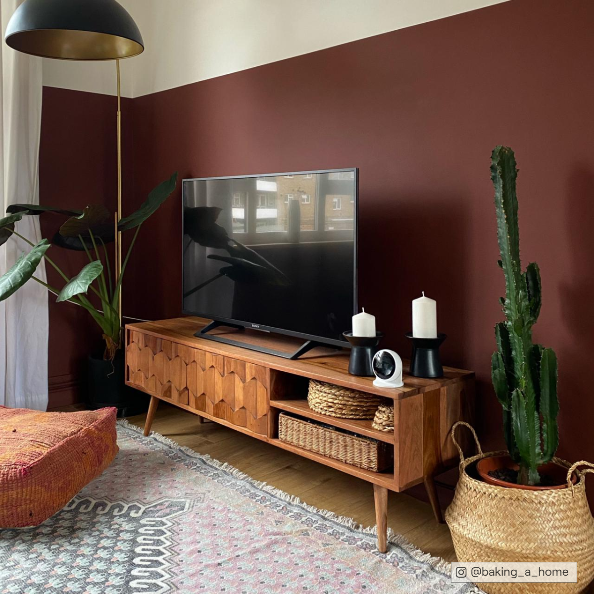 COAT The Old Corset Factory Dark Rust Red Emulsion Paint