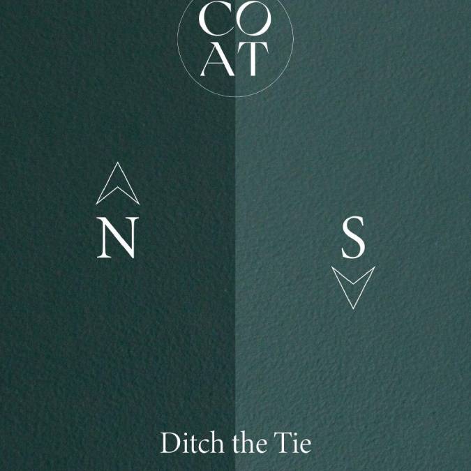 COAT Ditch The Tie Very Dark Green Emulsion Paint