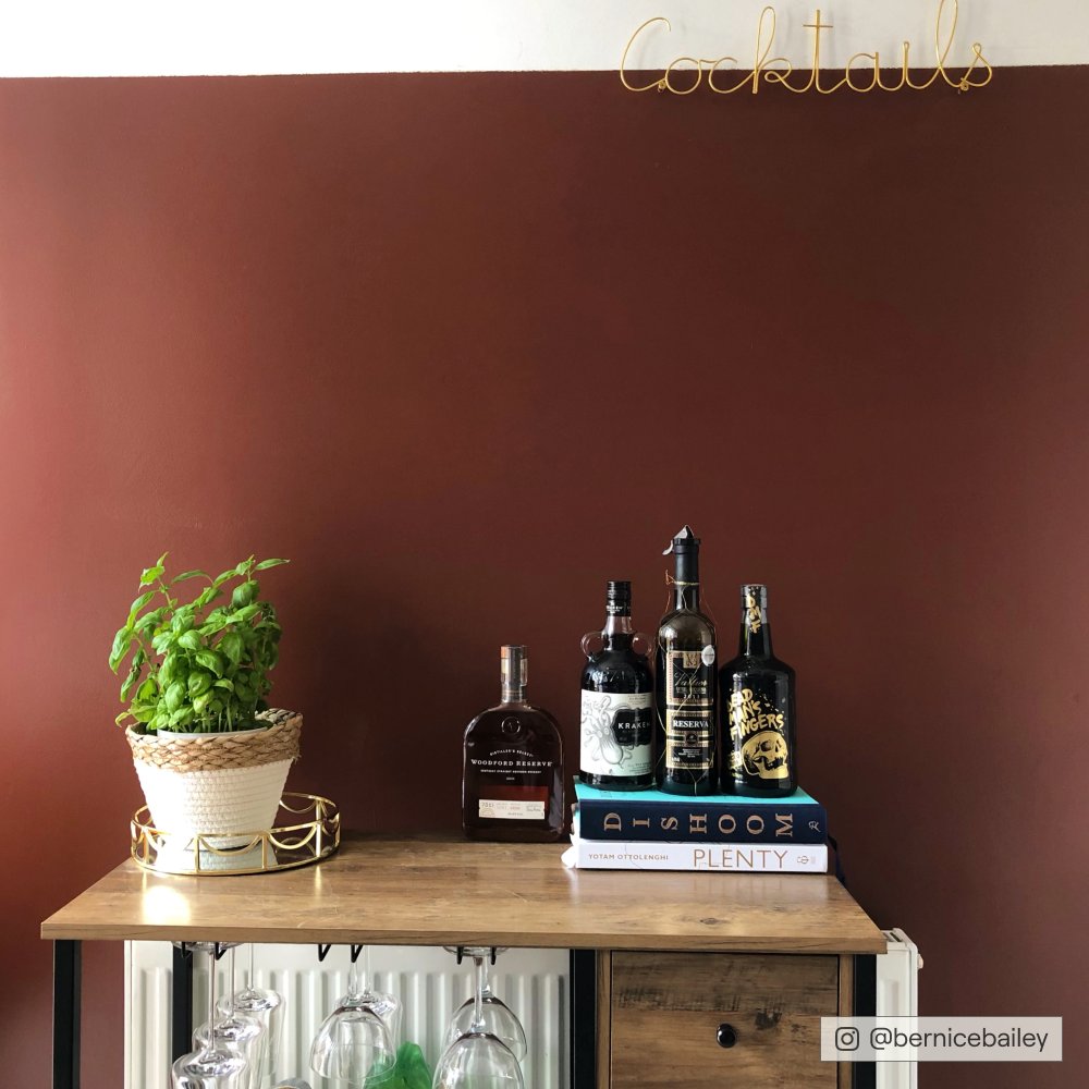 COAT The Old Corset Factory Dark Rust Red Emulsion Paint