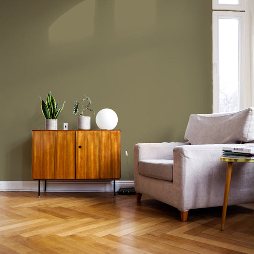 Buy Warm Green Paint - Flat Matt (Pan) | COAT 