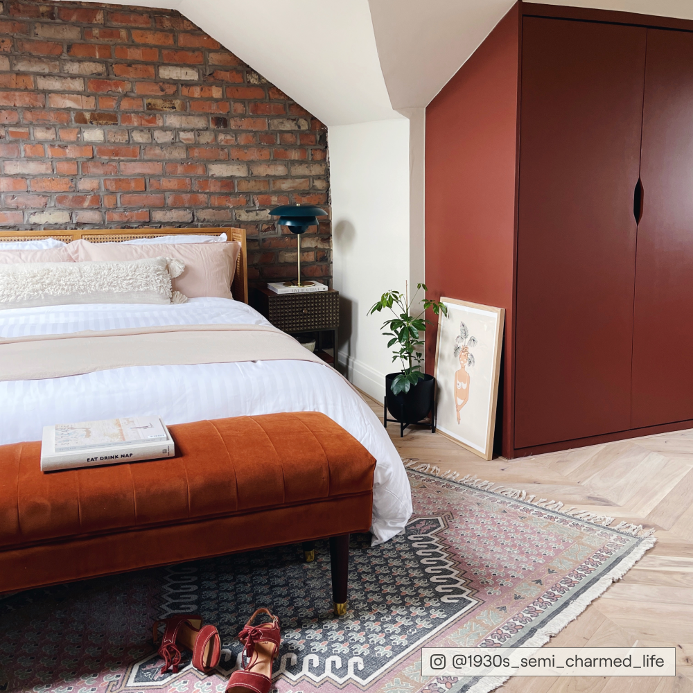 COAT The Old Corset Factory Dark Rust Red Emulsion Paint