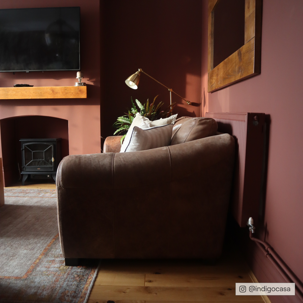 COAT The Old Corset Factory Dark Rust Red Emulsion Paint